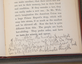 In Emerson's "Fortune of the Republic," a reader/writer is taking issue with Emerson’s characterization of Webster’s analysis of the American civic fabric, said Jane Prescott-Smith, special assistant to the dean with University Libraries. In Emerson's "Fortune of the Republic," a reader/writer is taking issue with Emerson’s characterization of Webster’s analysis of the American civic fabric, said Jane Prescott-Smith, special assistant to the dean with University Libraries.